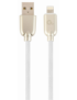 Cablexpert CC-USB2R-AMLM-1M-W cable de conector Lightning Blanco