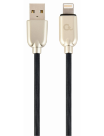 Cablexpert CC-USB2R-AMLM-2M cable de conector Lightning Negro