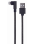 Gembird CC-USB2-AMLML-0.2M cable de conector Lightning 0,2 m Negro
