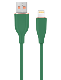 Gembird Premium Silikon Lade-Datenkabel 1.5 m Grün - CC-USB2S-AM8PM-1 - Digital/Daten - 1,5 m