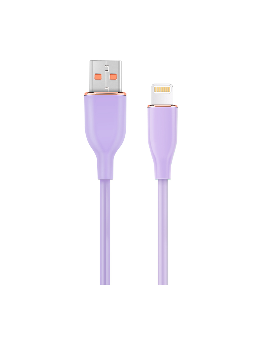 Gembird Lade- und Datenkabel 1.5 m Violett - CC-USB2S-AM8PM-1.5M-P - Digital/Daten - 1,5 m