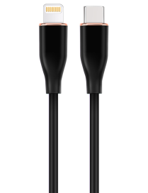 Gembird GMB Audio CC-USB2S-CM8PM-1.5M-BK cable de conector Lightning 1,5 m Negro