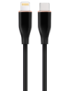 Gembird GMB Audio CC-USB2S-CM8PM-1.5M-BK cable de conector Lightning 1,5 m Negro