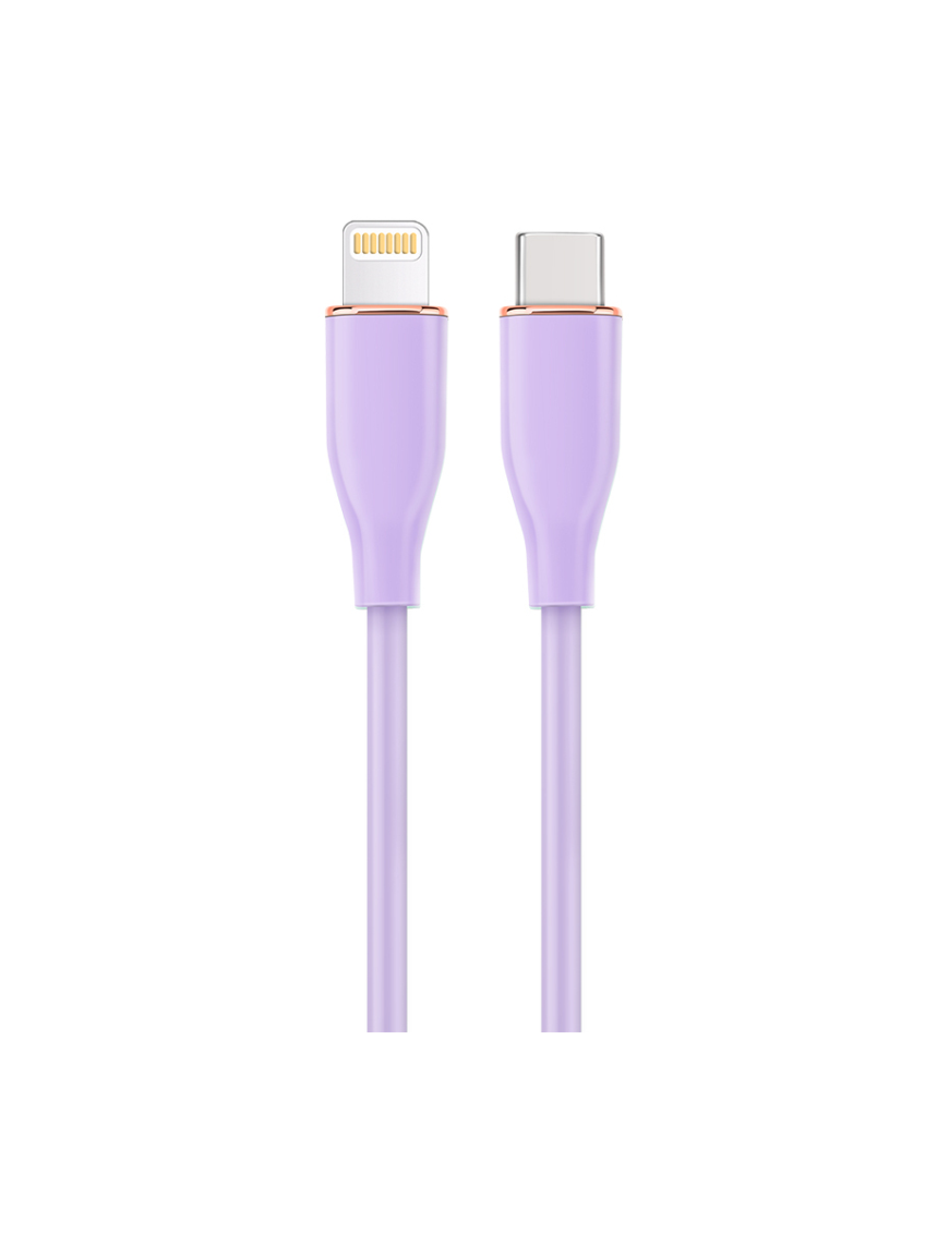 Gembird Lade- und Datenkabel 1.5 m Violett - CC-USB2S-CM8PM-1.5M-P - Digital/Daten - 1,5 m