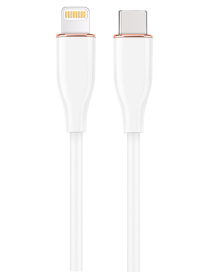 Gembird GMB Audio CC-USB2S-CM8PM-1.5M-W cable de conector Lightning 1,5 m Blanco