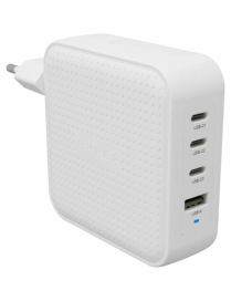 HYPER HJ1002WHWWGL cargador de dispositivo móvil Portátil, Smartphone, Tableta Blanco Corriente alterna Carga rápida Interior