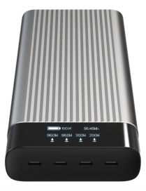 HYPER HJ245B batería externa 27000 mAh Plata