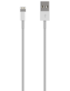 AISENS Cable Lightning A USB 2.0, Lightning/M-USB A/M, Blanco, 0.5 m