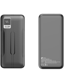 Leotec LEPOW20W22K batería externa Polímero de litio 20000 mAh Negro