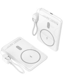 Leotec Power Bank inalámbrico 5000mAh 20W Blanco