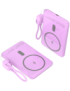 Leotec Power Bank inalámbrico 5000mAh 20W Rosa