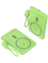 Leotec Power Bank inalámbrico 5000mAh 20W Verde