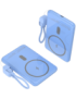Leotec Power Bank inalámbrico 5000mAh 20W Azul