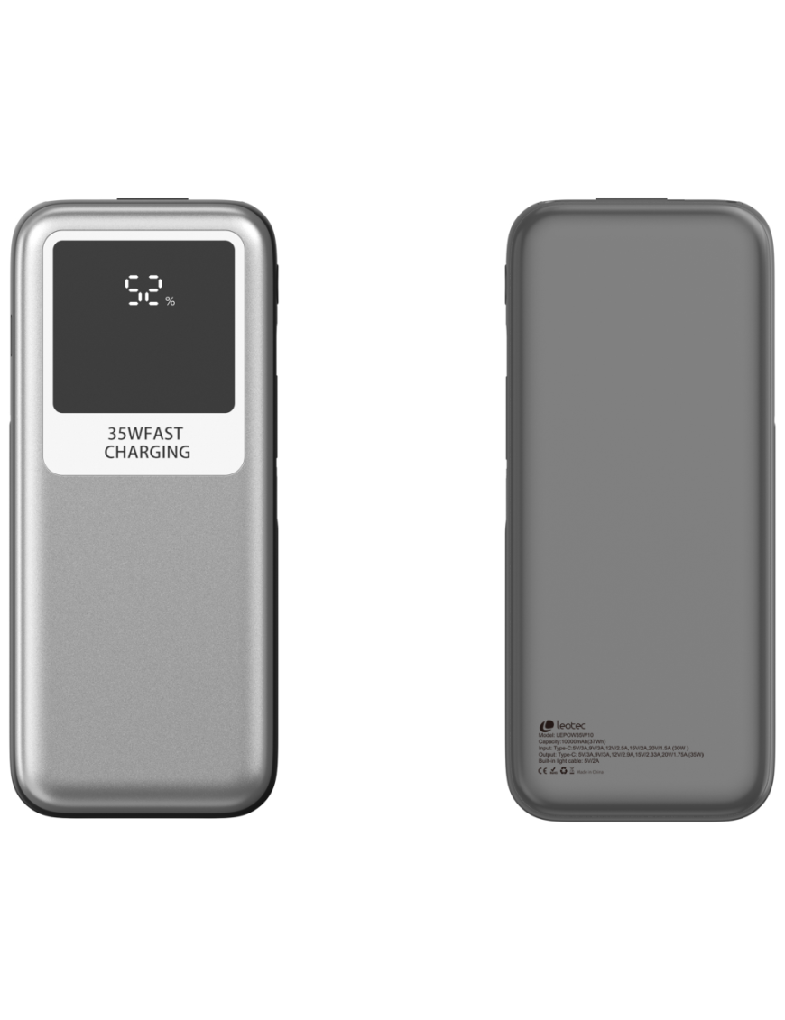 Leotec Power Bank 10000mAh 35W