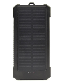 Gembird PB10-SOLAR-1 batería externa Polímero de litio 10000 mAh Negro