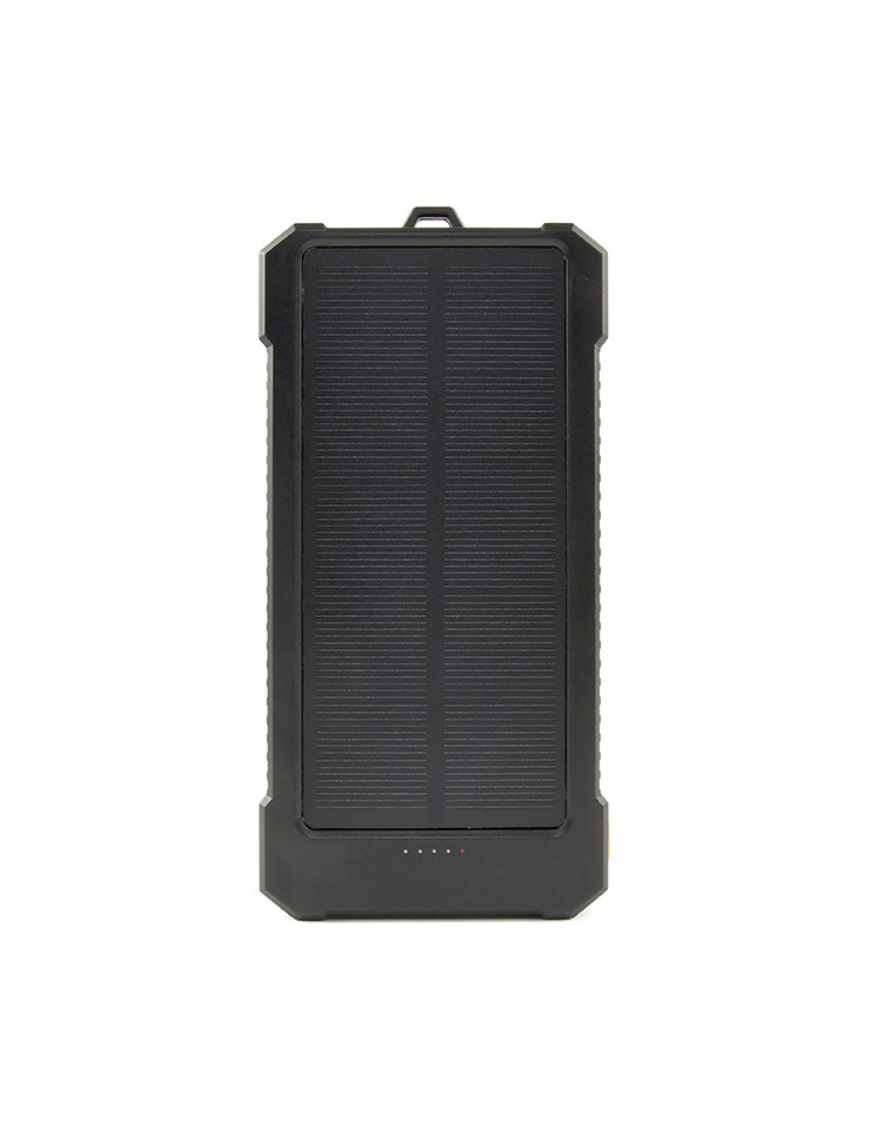 Gembird PB10-SOLAR-1 batería externa Polímero de litio 10000 mAh Negro