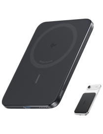 Anker A1665 5000 mAh Cargador inalámbrico Negro