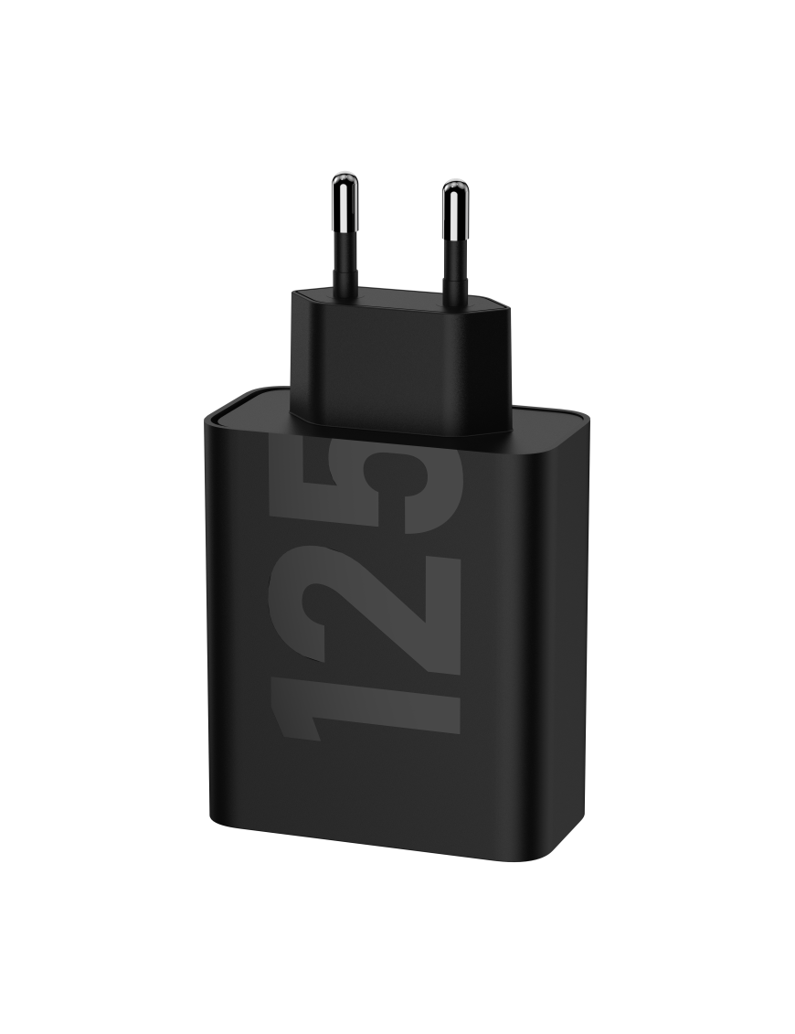 Motorola TurboPower 125W Universal Negro Corriente alterna Carga rápida Interior