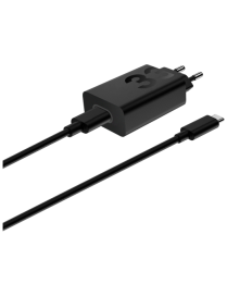 Motorola TurboPower 33W EU Universal Negro Corriente alterna Carga rápida Interior