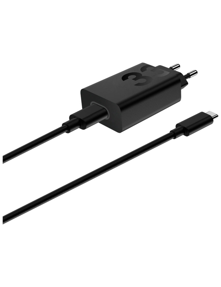 Motorola TurboPower 33W EU Universal Negro Corriente alterna Carga rápida Interior
