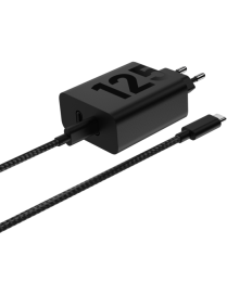 Motorola TurboPower 125W Duo Charger Universal Negro Corriente alterna Carga rápida Interior