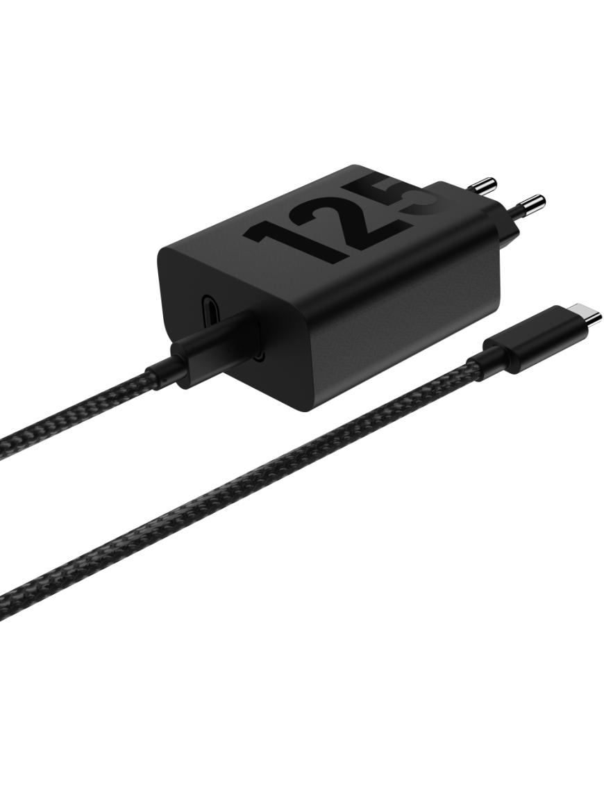 Motorola TurboPower 125W Duo Charger Universal Negro Corriente alterna Carga rápida Interior