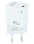 TooQ Cargador de Pared USB-C PD20W, Blanco