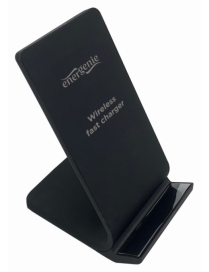 Gembird EG-WPC10-02 cargador de dispositivo móvil Smartphone Negro CC Cargador inalámbrico Interior