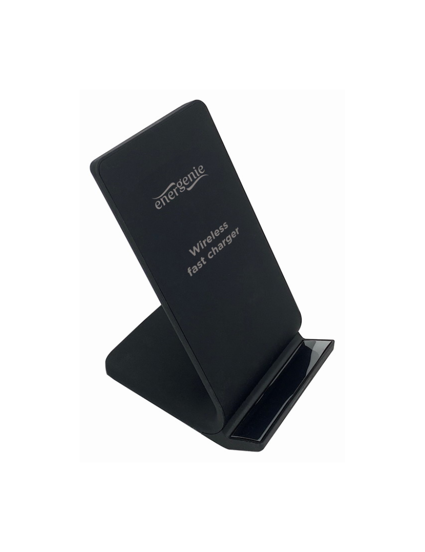 Gembird EG-WPC10-02 cargador de dispositivo móvil Smartphone Negro CC Cargador inalámbrico Interior