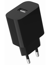Gembird TA-UC-1A12-01-BK cargador de dispositivo móvil Universal Negro Corriente alterna Interior