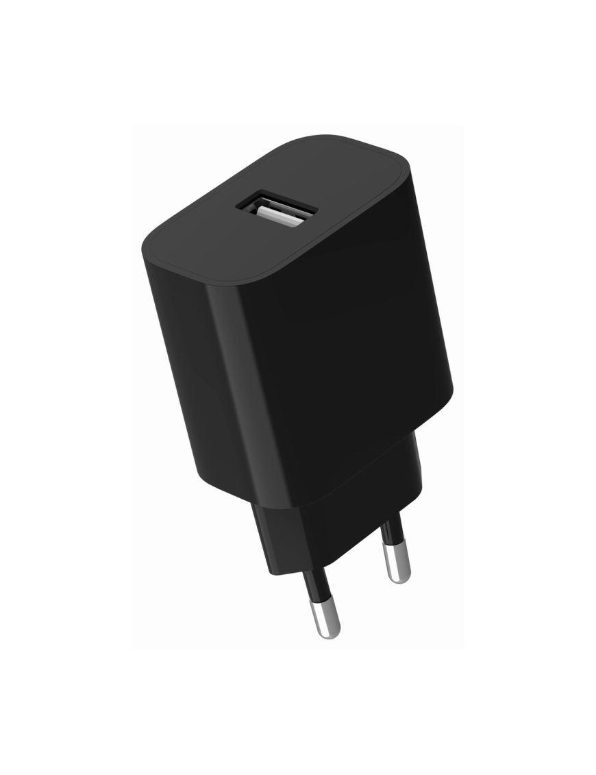 Gembird TA-UC-1A12-01-BK cargador de dispositivo móvil Universal Negro Corriente alterna Interior