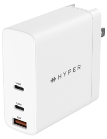 HYPER HJG140WW cargador de dispositivo móvil Universal Blanco Corriente alterna Carga rápida Interior