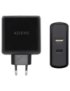 AISENS ASCH-2PD45A-BK cargador de dispositivo móvil GPS, Mando para videojuegos, MP3, MP4, Teléfono móvil, Portátil, Smartphone