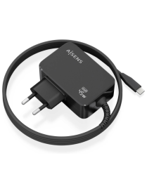 AISENS ASCH-1PD45WL032-BK cargador de dispositivo móvil Universal Corriente alterna Interior