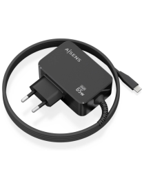 AISENS ASCH-1PD65WL033-BK cargador de dispositivo móvil Universal Corriente alterna Interior