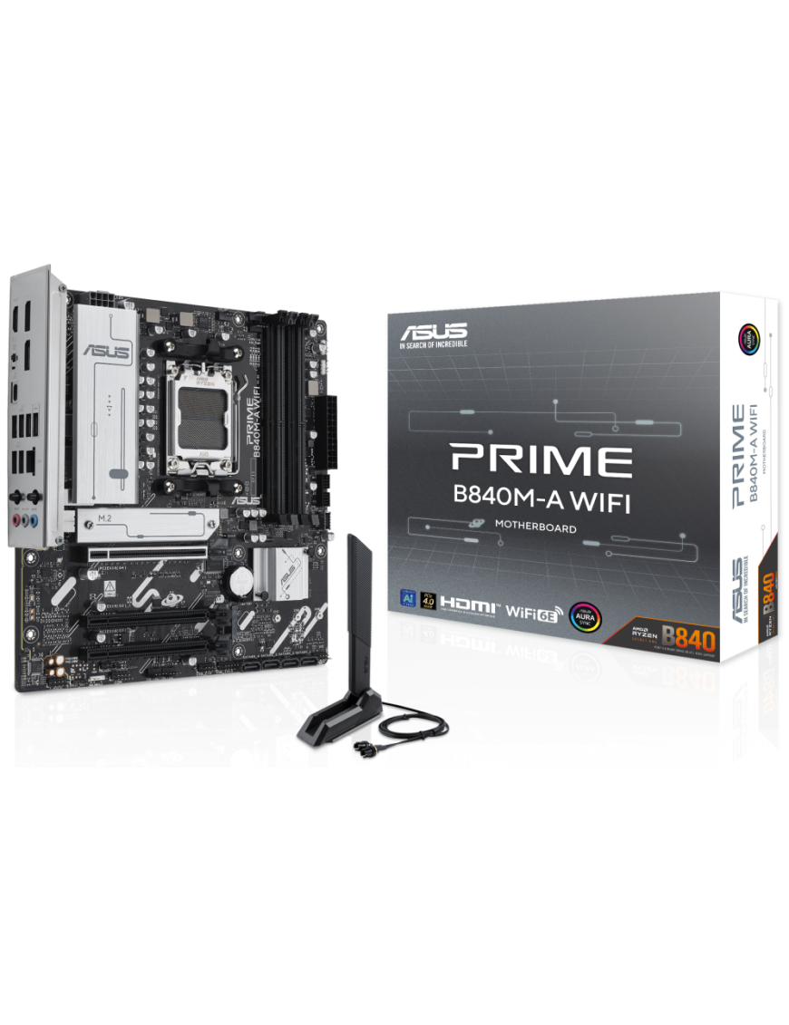 ASUS PRIME B840M-A WIFI AMD B840 Zócalo AM5 micro ATX