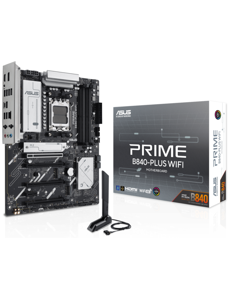 ASUS PRIME B840-PLUS WIFI AMD B840 Zócalo AM5 ATX