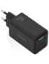 AISENS Cargador GaN 65W, 2xUSB-C PD3.0 QC4.0, 1xUSB-A QC3.0, Negro