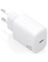 AISENS Cargador GaN 30W, 1xUSB-C PD3.0, Blanco