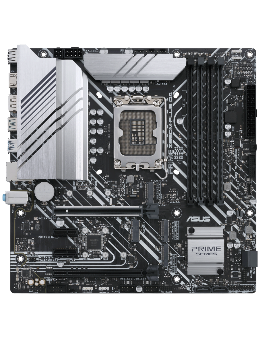 ASUS PRIME Z690M-PLUS D4 Intel Z690 LGA 1700 micro ATX