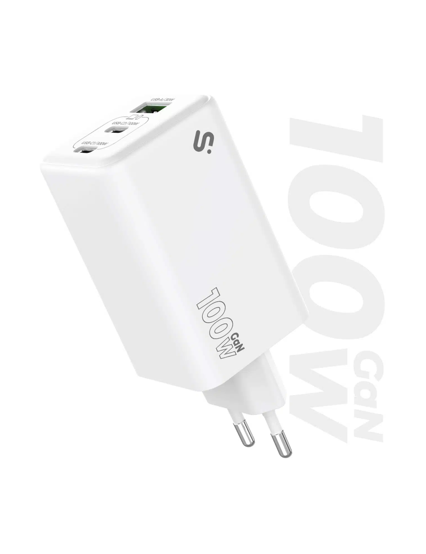 SUBBLIM SUBCHG-6G1003 cargador de dispositivo móvil Universal Blanco Corriente alterna Carga rápida Interior