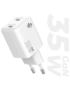 SUBBLIM Cargador GaN 35W Doble USB-C