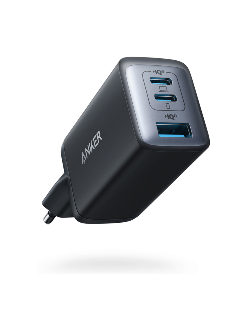 Anker 735 Charger Universal Negro Corriente alterna Carga rápida Interior