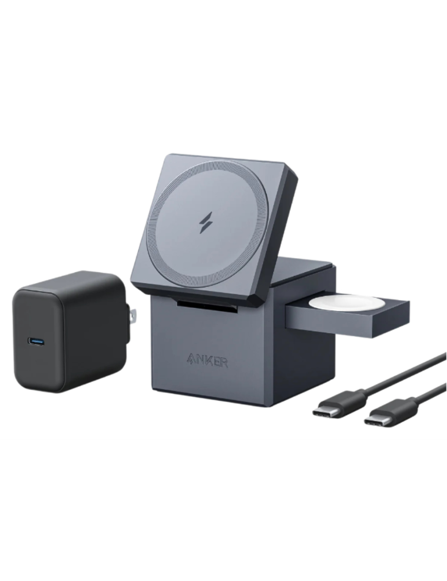 Anker Innovations Y1811G11 cargador de dispositivo móvil Auriculares, Smartphone, Reloj inteligente Negro Corriente alterna, USB