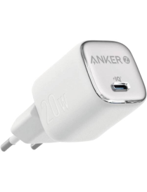 Anker A2699G21 cargador de dispositivo móvil Universal Plata, Blanco Corriente alterna Carga rápida Interior
