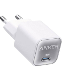 Anker A2337G21 cargador de dispositivo móvil Universal Blanco Corriente alterna Carga rápida Interior