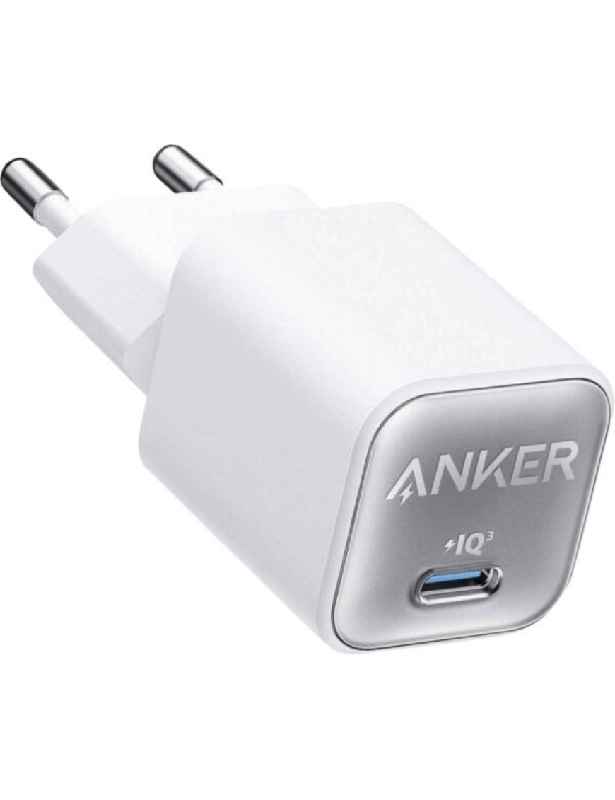 Anker A2337G21 cargador de dispositivo móvil Universal Blanco Corriente alterna Carga rápida Interior