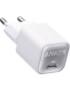 Anker A2337G21 cargador de dispositivo móvil Universal Blanco Corriente alterna Carga rápida Interior