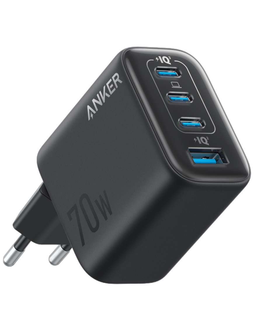 Anker A121C Universal Negro Corriente alterna Carga rápida Interior