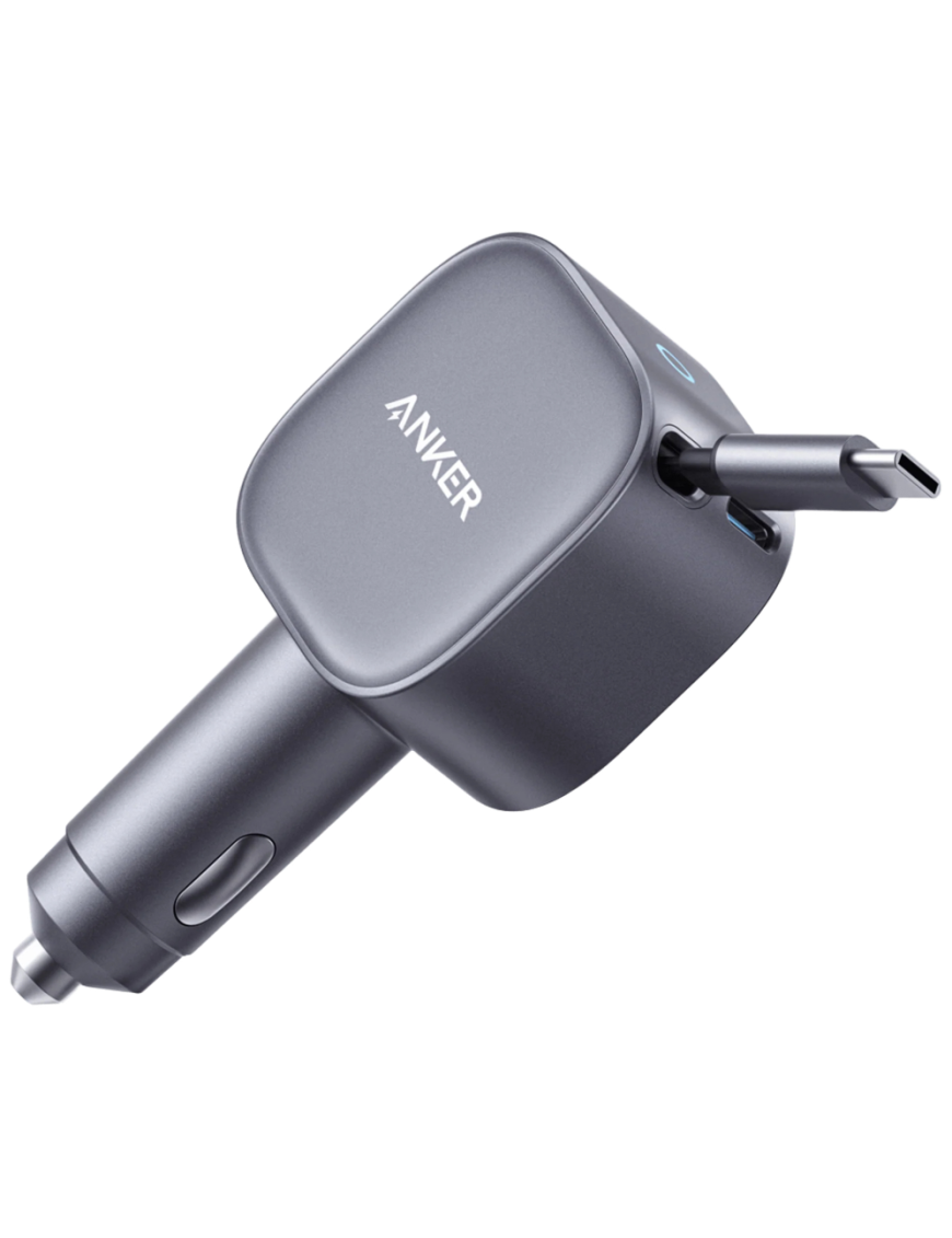 Anker A2738HA2 cargador de dispositivo móvil Universal Metálico Encendedor de cigarrillos Carga rápida Auto